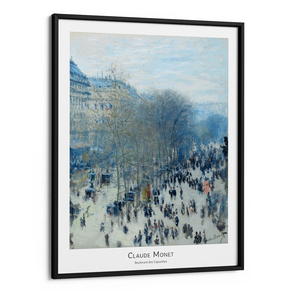 Monet - Boulevard des Capucines Exhibition Wall Art - XS / Matte Paper / Rolled Art - Nook At You
