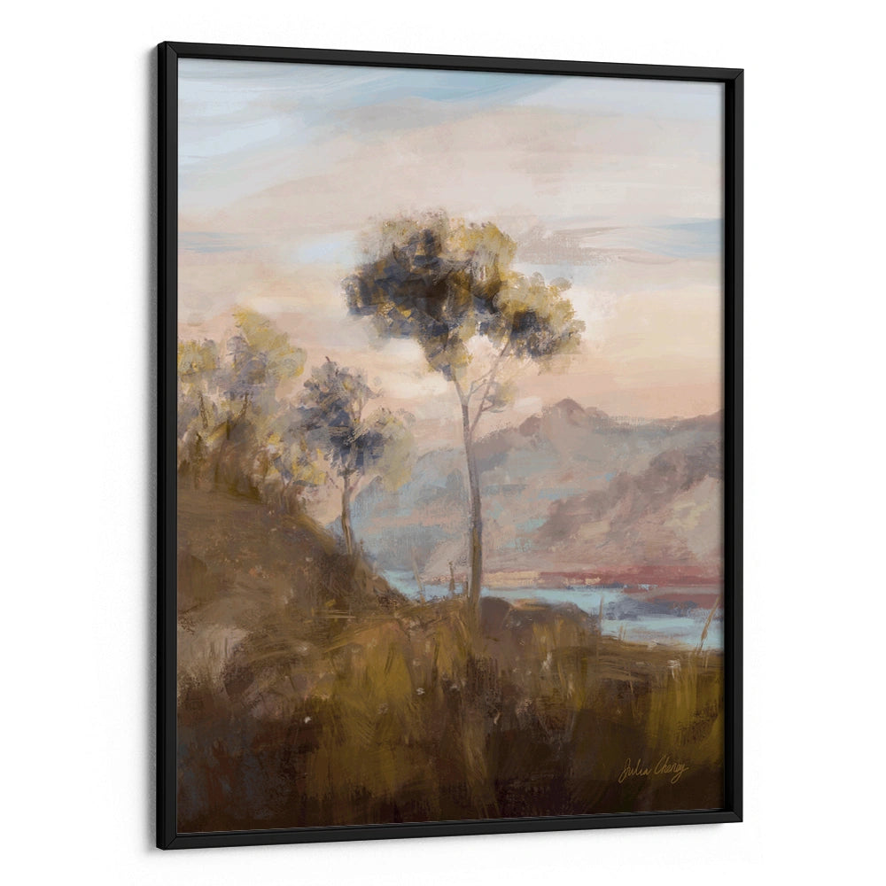 Hazy Mountain Retreat Landscape Art For Living Room - XS / Matte Paper / Rolled Art - Nook At You