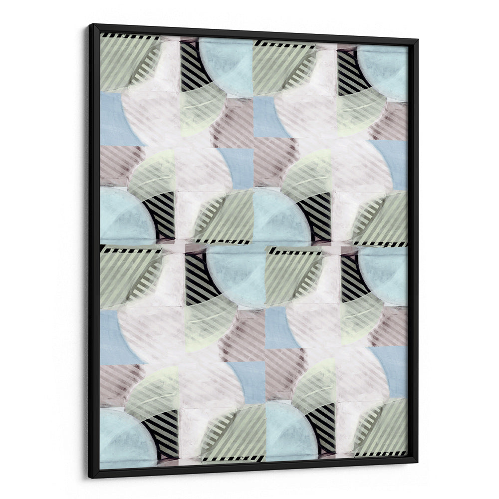 Abstract Misty Stripes 3 Painting - XS / Matte Paper / Rolled Art - Nook At You