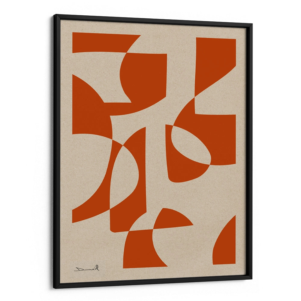 Profond Geometric Wall Art Painting - XS / Matte Paper / Rolled Art - Nook At You