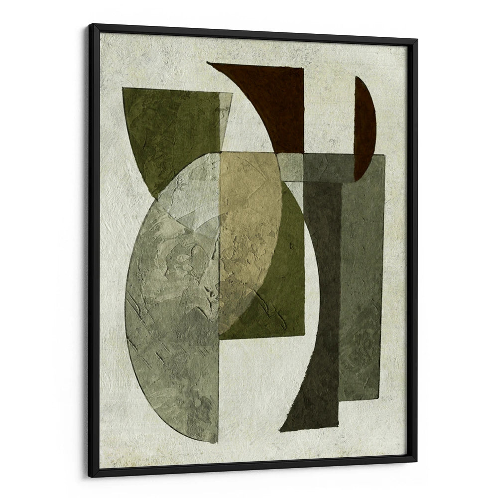 Shaped Portrait Abstract Wall Decor - XS / Matte Paper / Rolled Art - Nook At You
