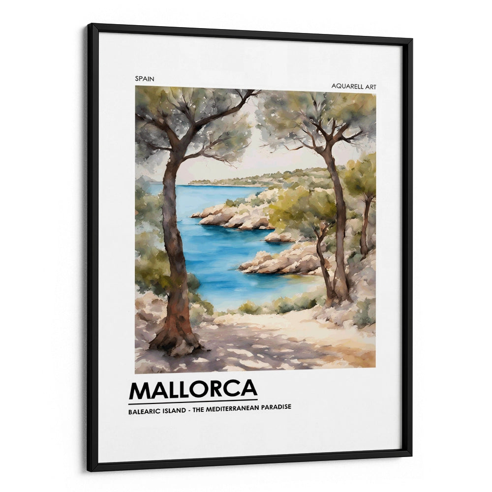 Mallorca Coastal Landscape Wall Art - XS / Matte Paper / Rolled Art - Nook At You