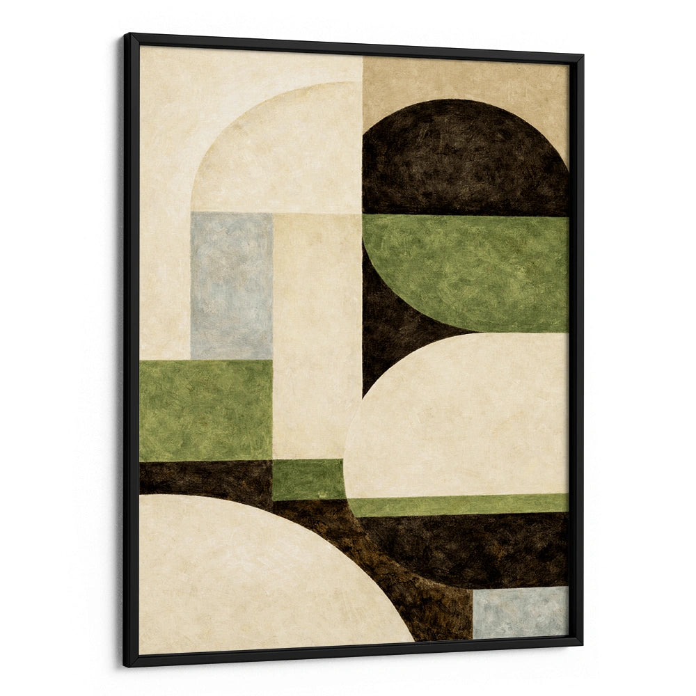 Geometric Silence Abstract Wall Art - XS / Matte Paper / Rolled Art - Nook At You