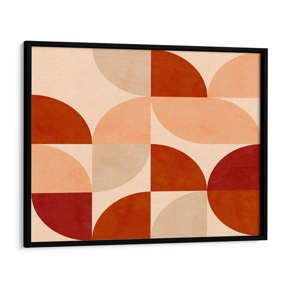 Autumn Mid Century Earthy Horizontal Abstract Wall Art - XS / Matte Paper / Rolled Art - Nook At You