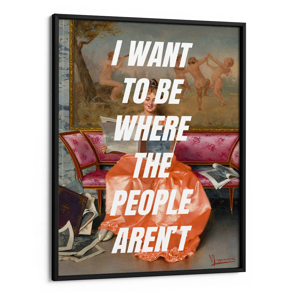 Solitude's Wish Statement Wall Art - XS / Matte Paper / Rolled Art - Nook At You
