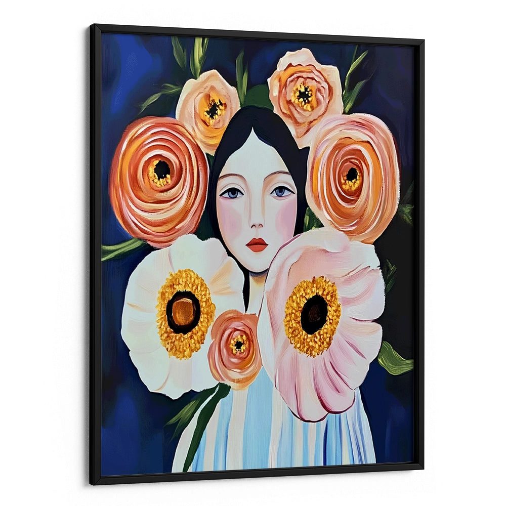 Grace, Unannounced Women Illustration Wall Art - XS / Matte Paper / Rolled Art - Nook At You