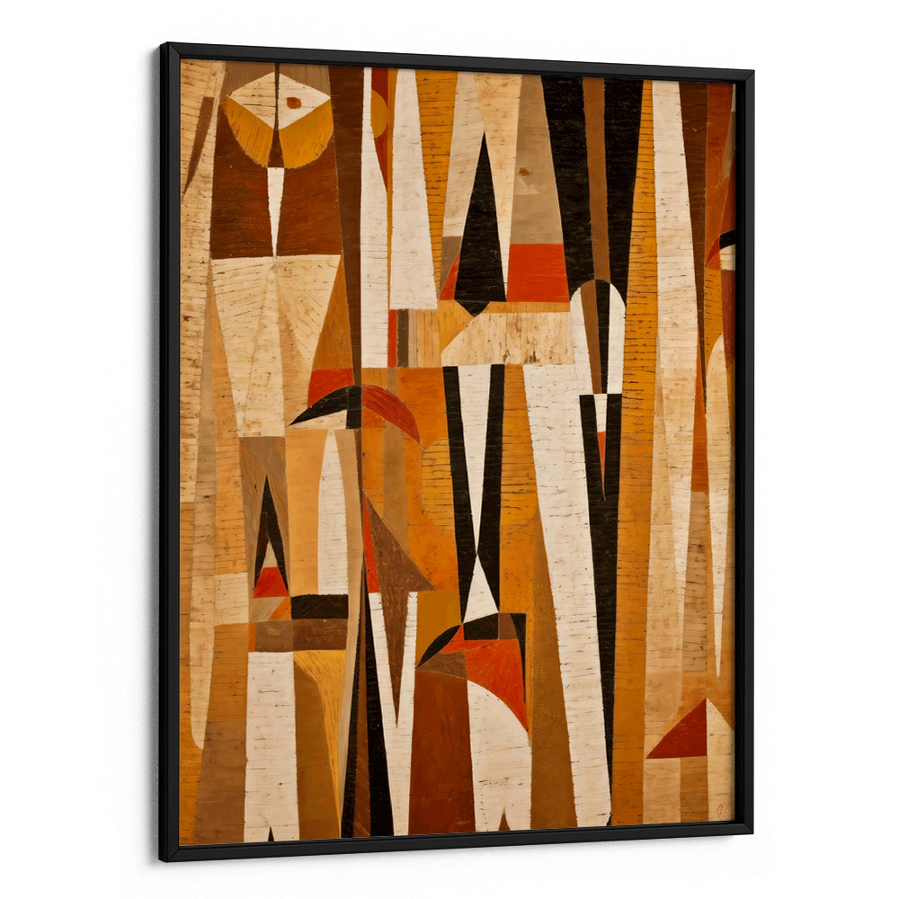 Mosaic Nature Abstract Painting - XS / Matte Paper / Rolled Art - Nook At You