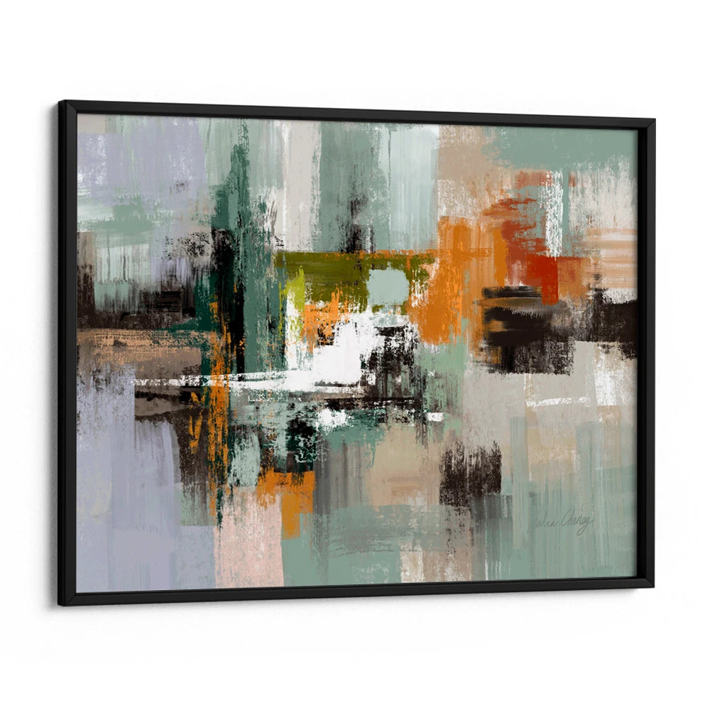 Chromatic Layers Abstract Wall Art Print - XS / Matte Paper / Rolled Art - Nook At You