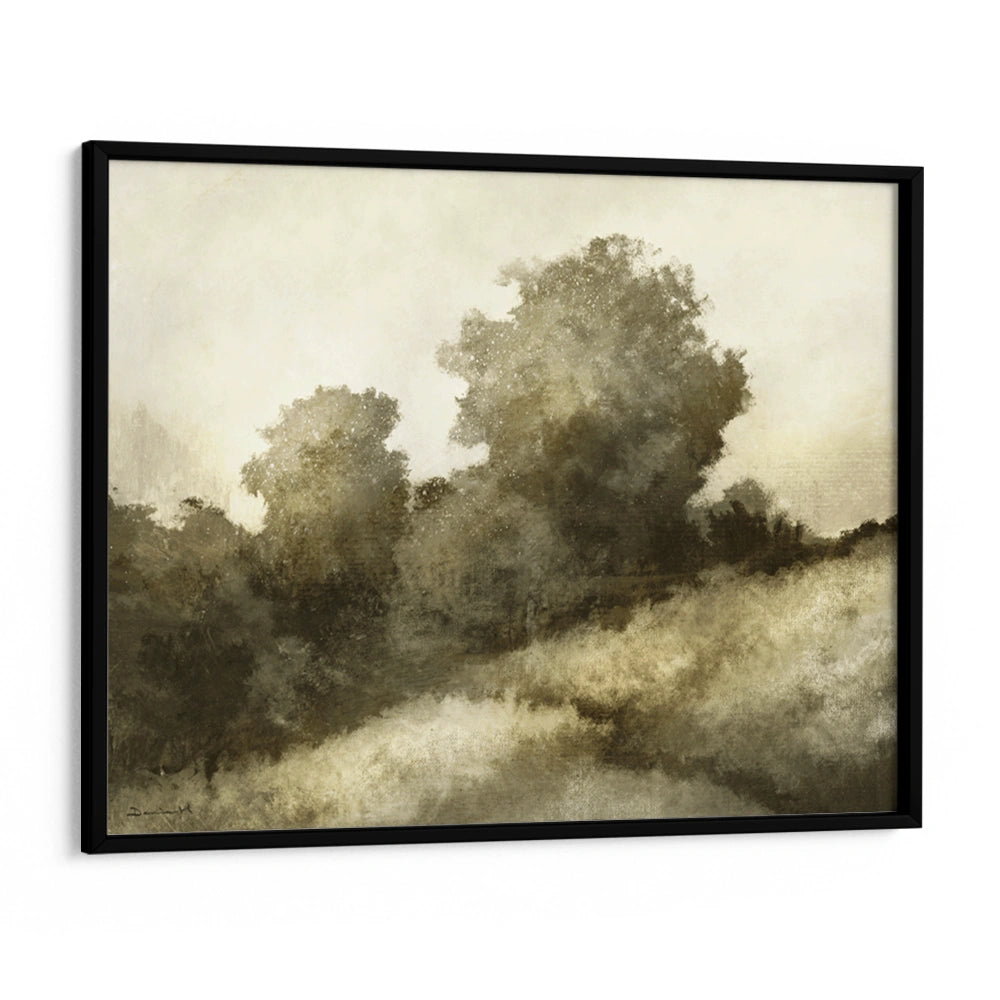 Devon Hill Landscape Wall Art Painting - XS / Matte Paper / Rolled Art - Nook At You