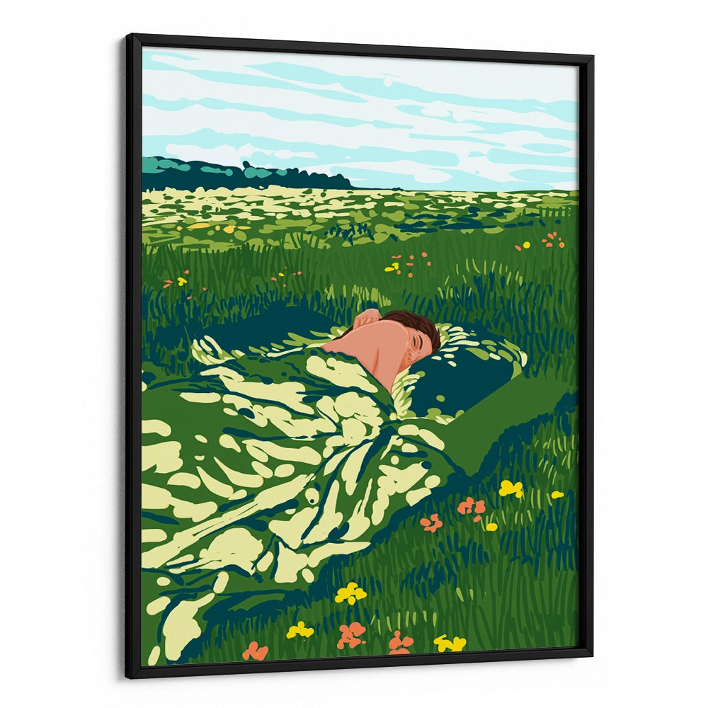 How To Take a Nap Landscape Art Prints - XS / Matte Paper / Rolled Art - Nook At You