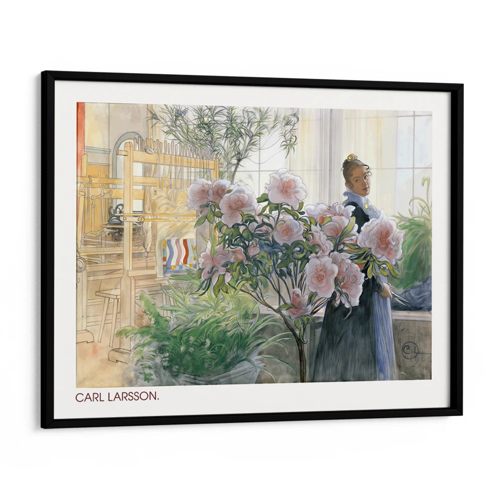 Carl Larsson - Azalea (1906) Exhibition Painting - XS / Matte Paper / Rolled Art - Nook At You