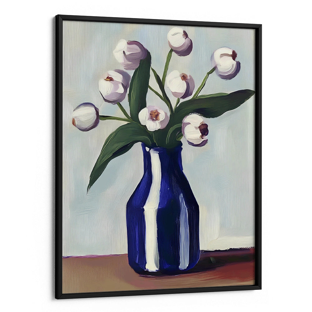 White Tulips Botanical Art Poster - XS / Matte Paper / Rolled Art - Nook At You