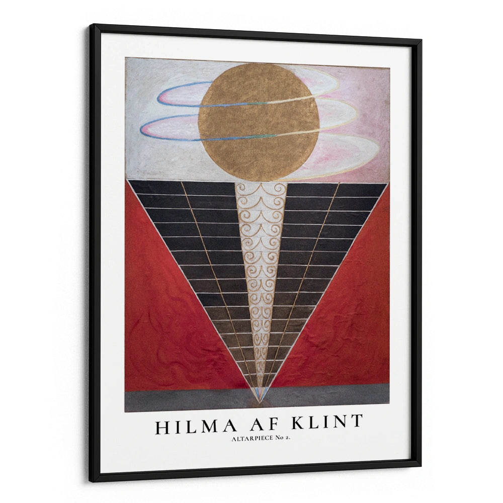 Hilma Af Klint - Altarpiece No 2 Exhibition Poster For Living Room - XS / Matte Paper / Rolled Art - Nook At You