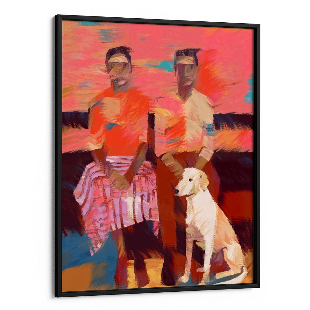 Companion Women Illustration Poster - XS / Matte Paper / Rolled Art - Nook At You