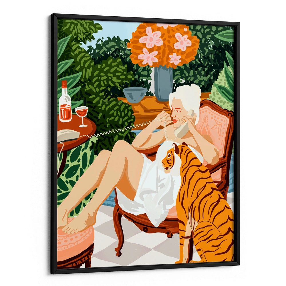 Gossip Boho Wall Art Print - XS / Matte Paper / Rolled Art - Nook At You