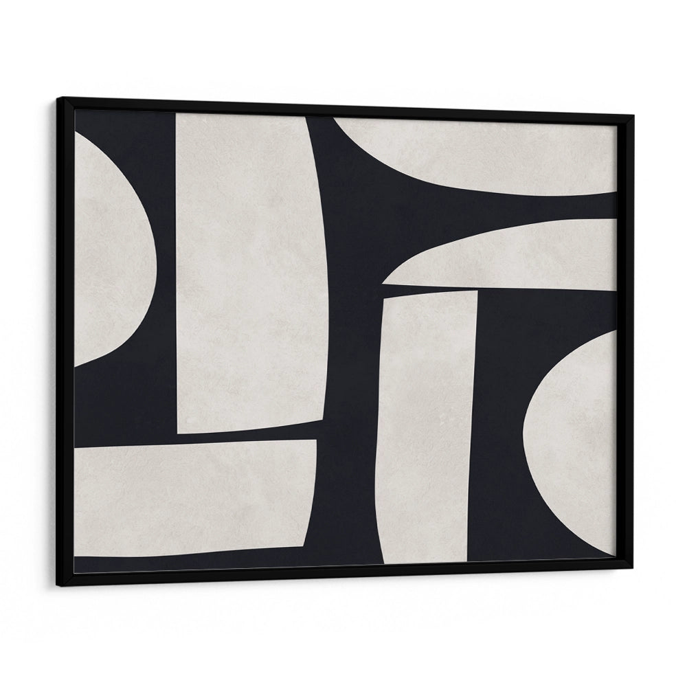 Curved Shapes Abstract Wall Art Poster - XS / Matte Paper / Rolled Art - Nook At You