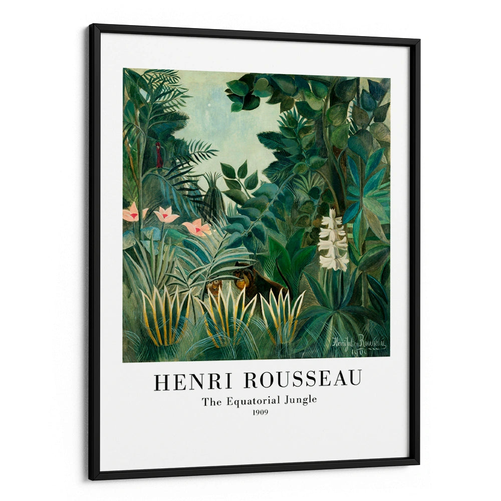 Henri Rousseau - The Equatorial Jungle Exhibition Wall Art - XS / Matte Paper / Rolled Art - Nook At You