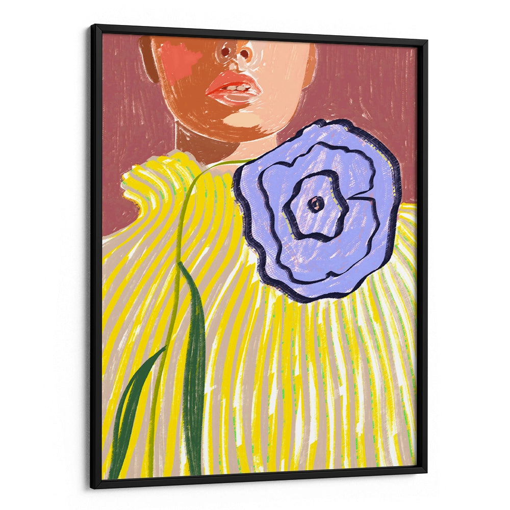 Blossom Elegance Modern Women Illustration Art - XS / Matte Paper / Rolled Art - Nook At You