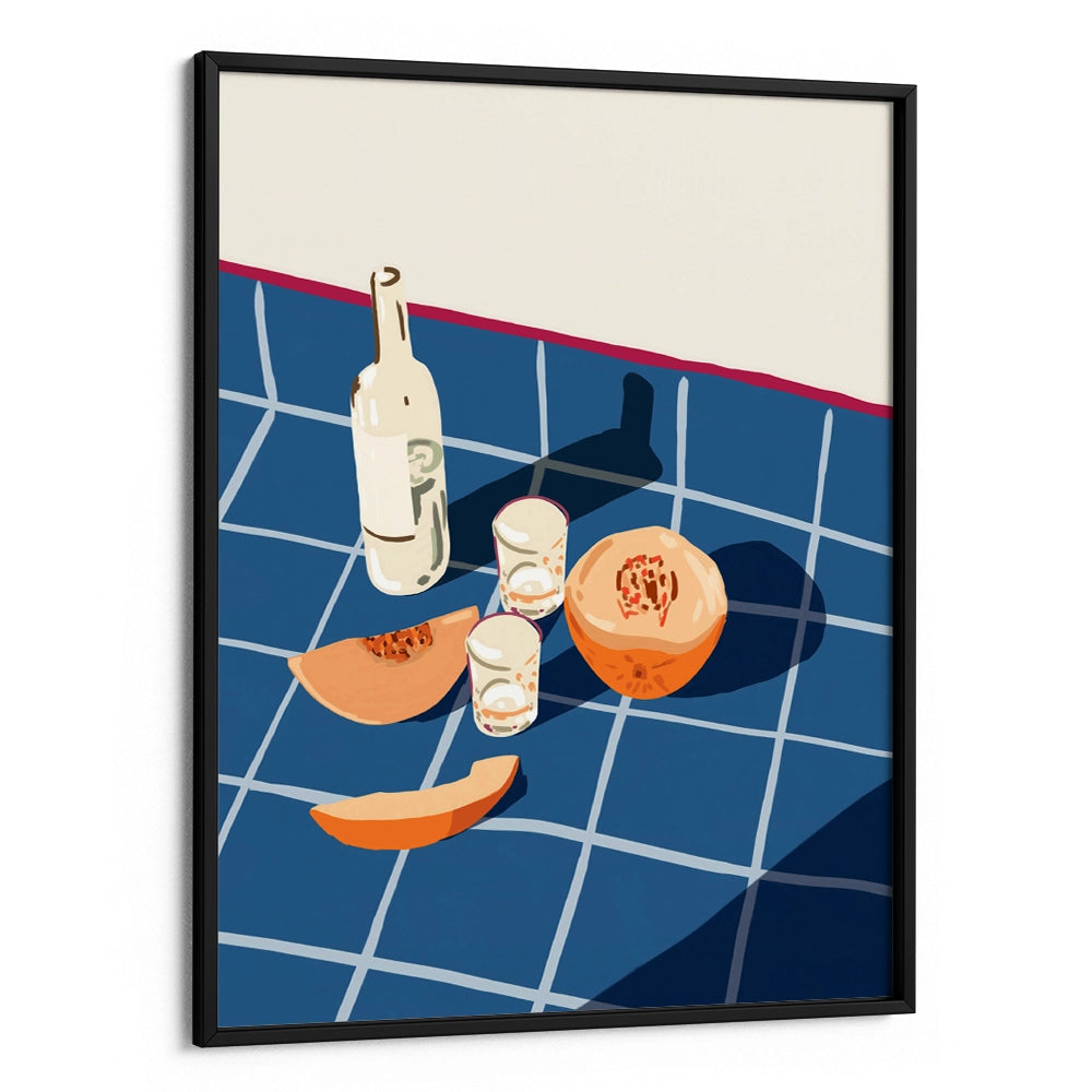 Melon Vodka Shots Dining Room Wall Art - XS / Matte Paper / Rolled Art - Nook At You