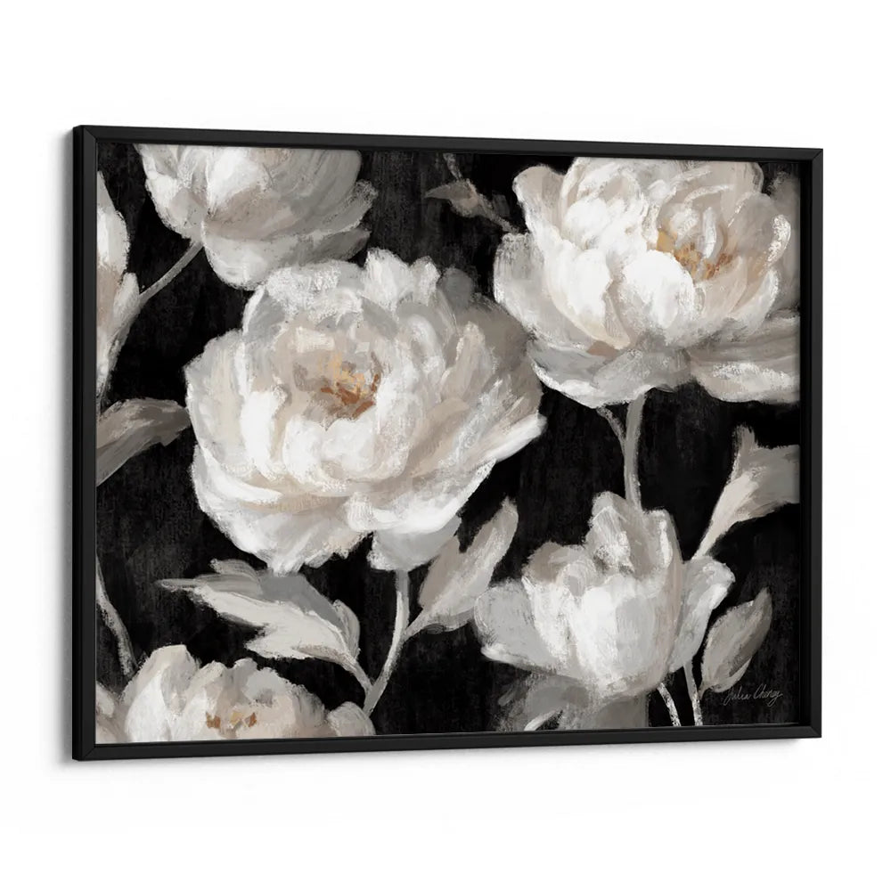 Moonlit Petals Botanical Painting - XS / Matte Paper / Rolled Art - Nook At You