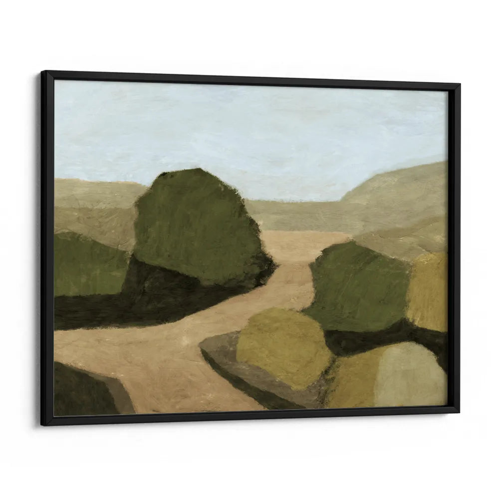 Paysage 1 Abstract Landscape Wall Art - XS / Matte Paper / Rolled Art - Nook At You