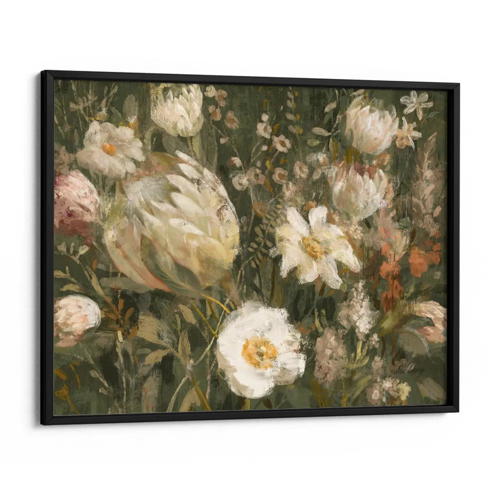 Wildflower Tapestry Botanical Wall Art - XS / Matte Paper / Rolled Art - Nook At You