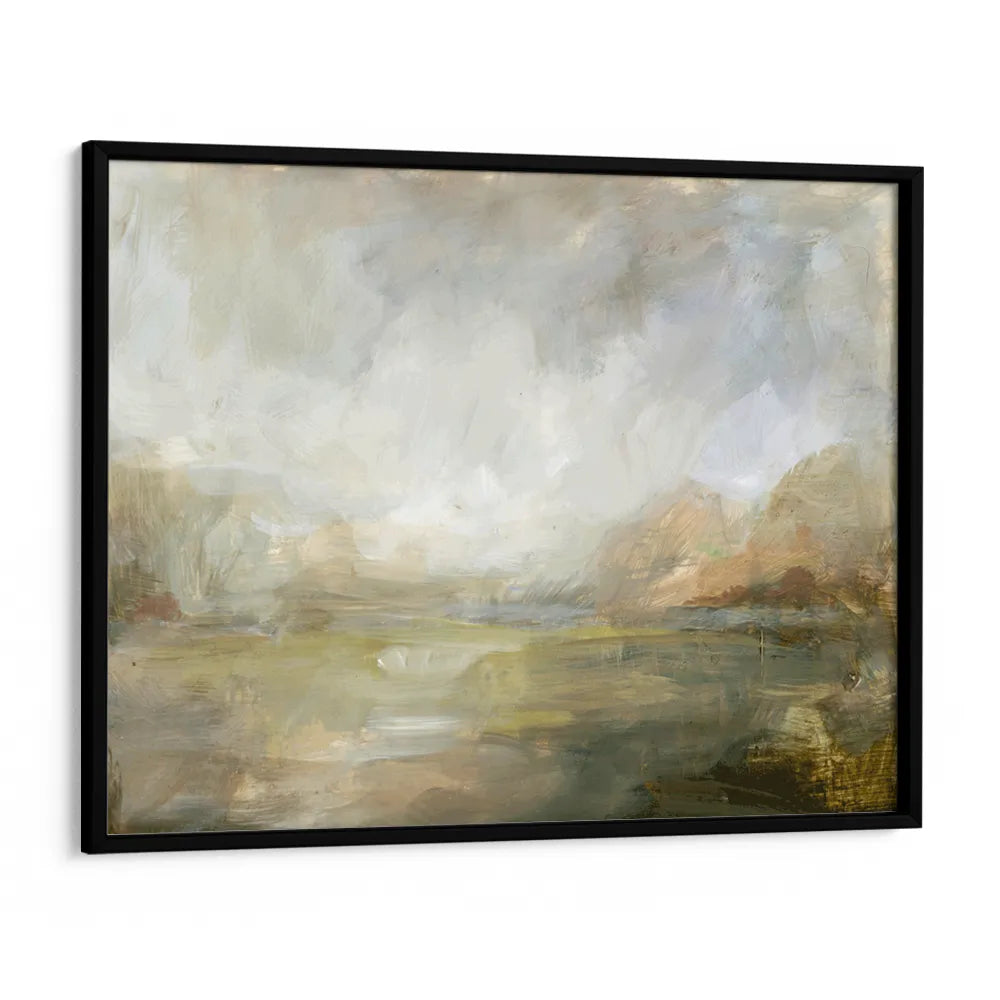 Misty Morning Vista Abstract Wall Art Poster - XS / Matte Paper / Rolled Art - Nook At You