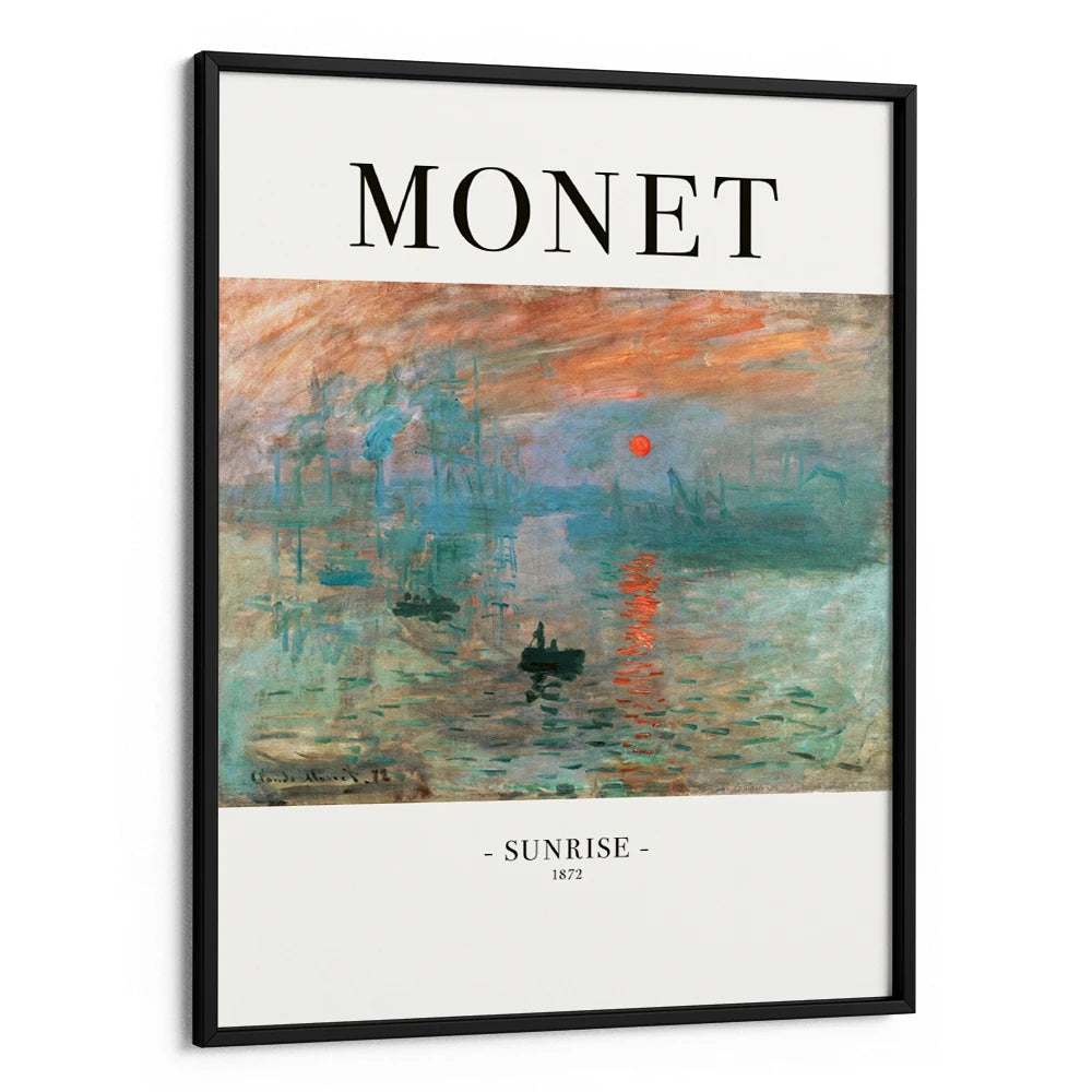 Claude Monet - Sunrise 1872 Exhibition Art Print - XS / Matte Paper / Rolled Art - Nook At You