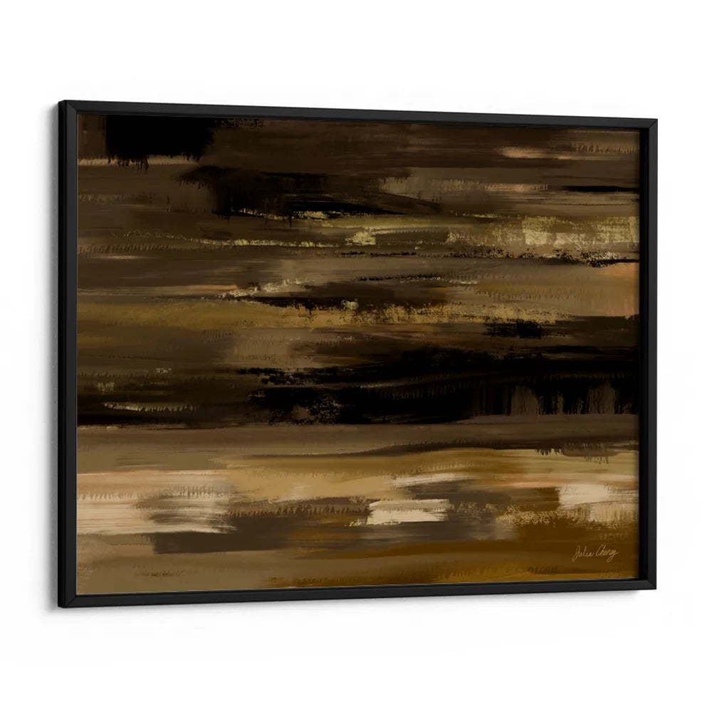 Midnight Terrain Abstract Wall Art - XS / Matte Paper / Rolled Art - Nook At You