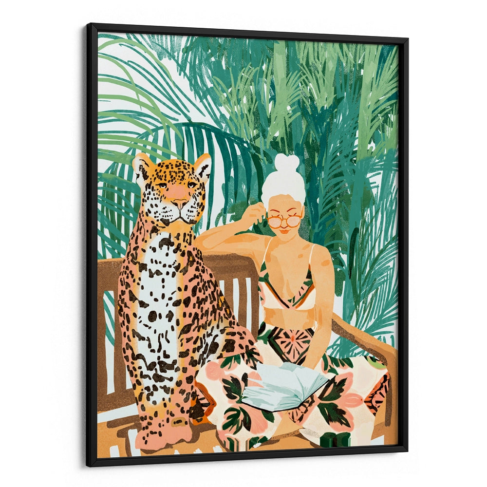 Jungle Vacay Flavour Two - Boho Canvas Painting - XS / Matte Paper / Rolled Art - Nook At You