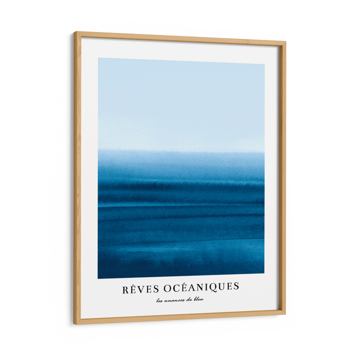 Rêve Océanique No.1 Abstract Art-Wooden Frame-Nook At You
