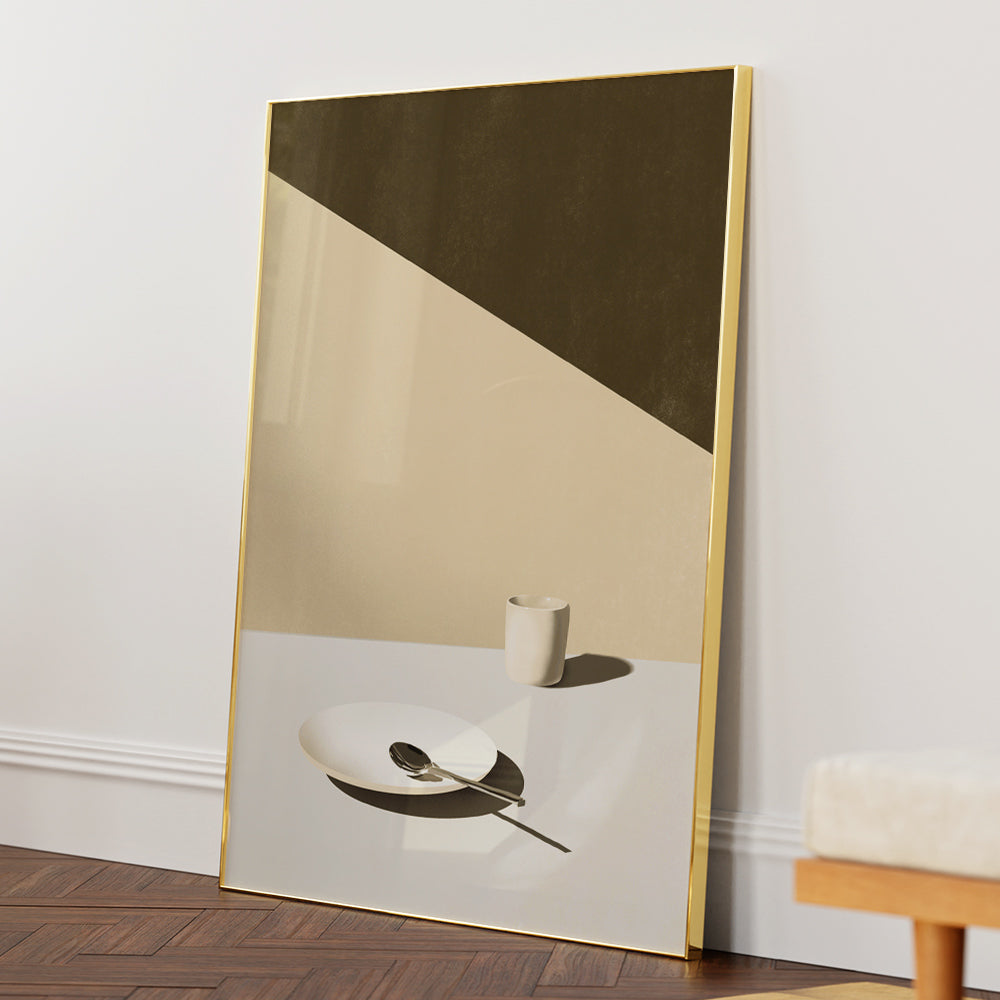 Breakfast Table Wall Art Print - XS / Matte Paper / Rolled Art - Nook At You