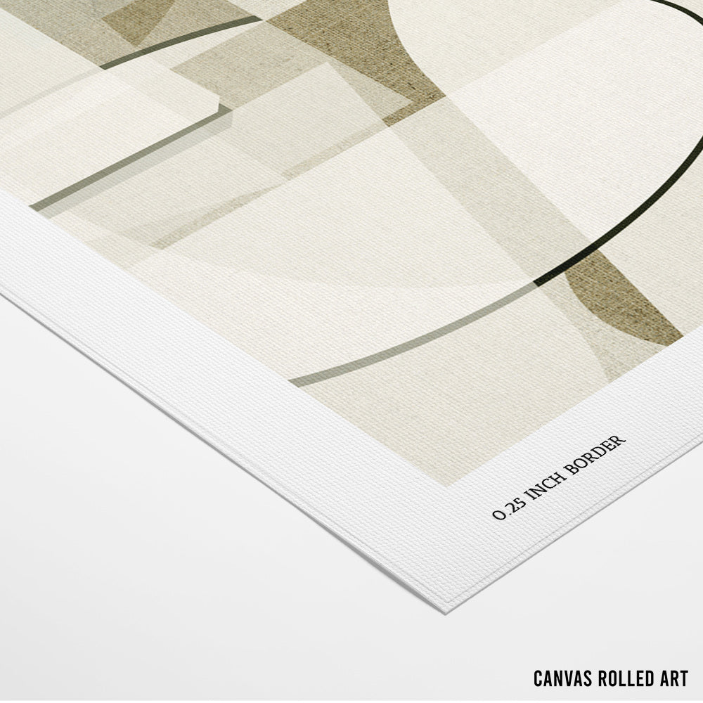 Neutral Curves 1 Art Prints - XS / Matte Paper / Rolled Art - Nook At You