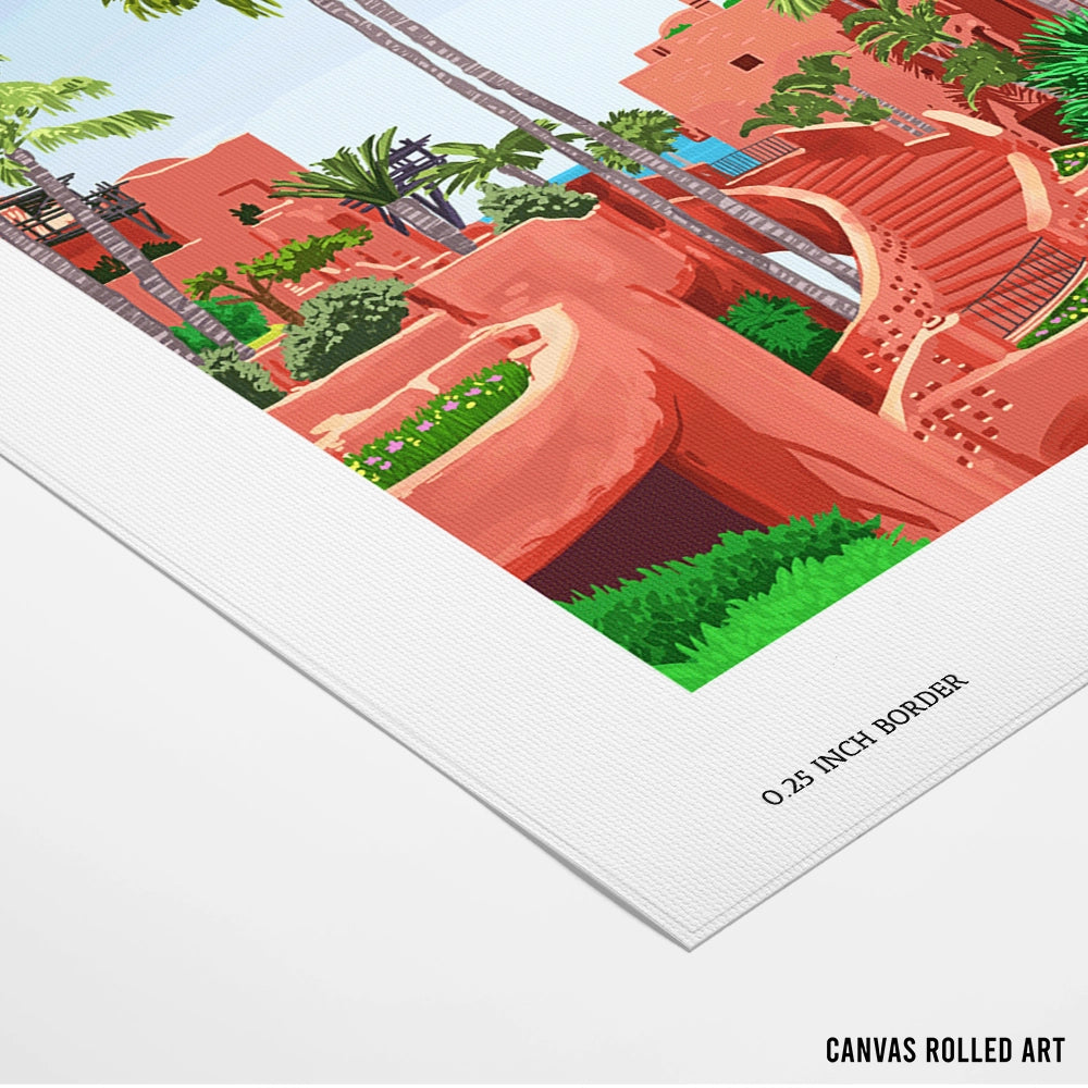 So Much of Who We Are Is Where We've Been Bedroom Wall Art Prints - 5XL / Canvas / Rolled Art - Nook At You