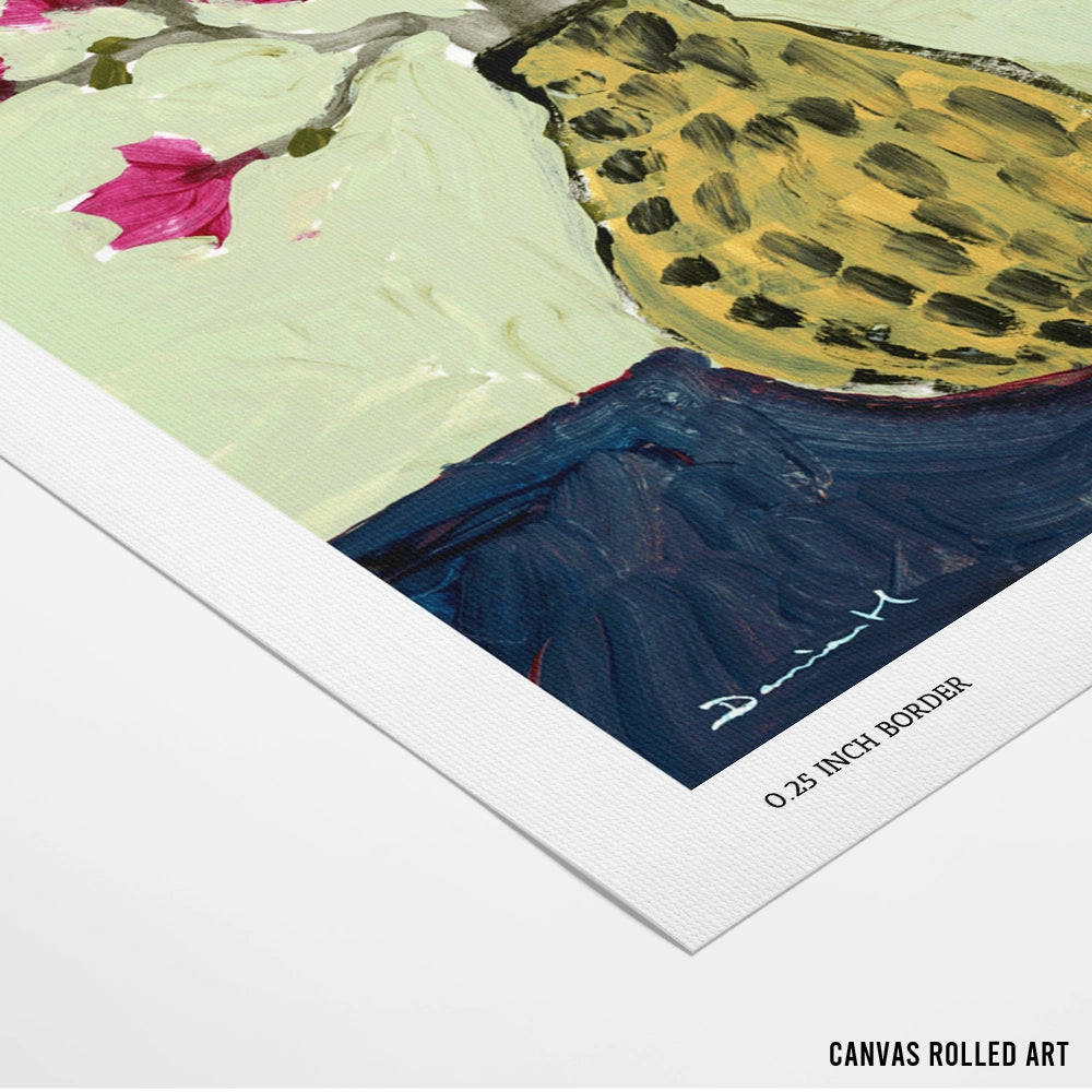 Crimson Petals Abstract Wall Art Poster - XS / Matte Paper / Rolled Art - Nook At You