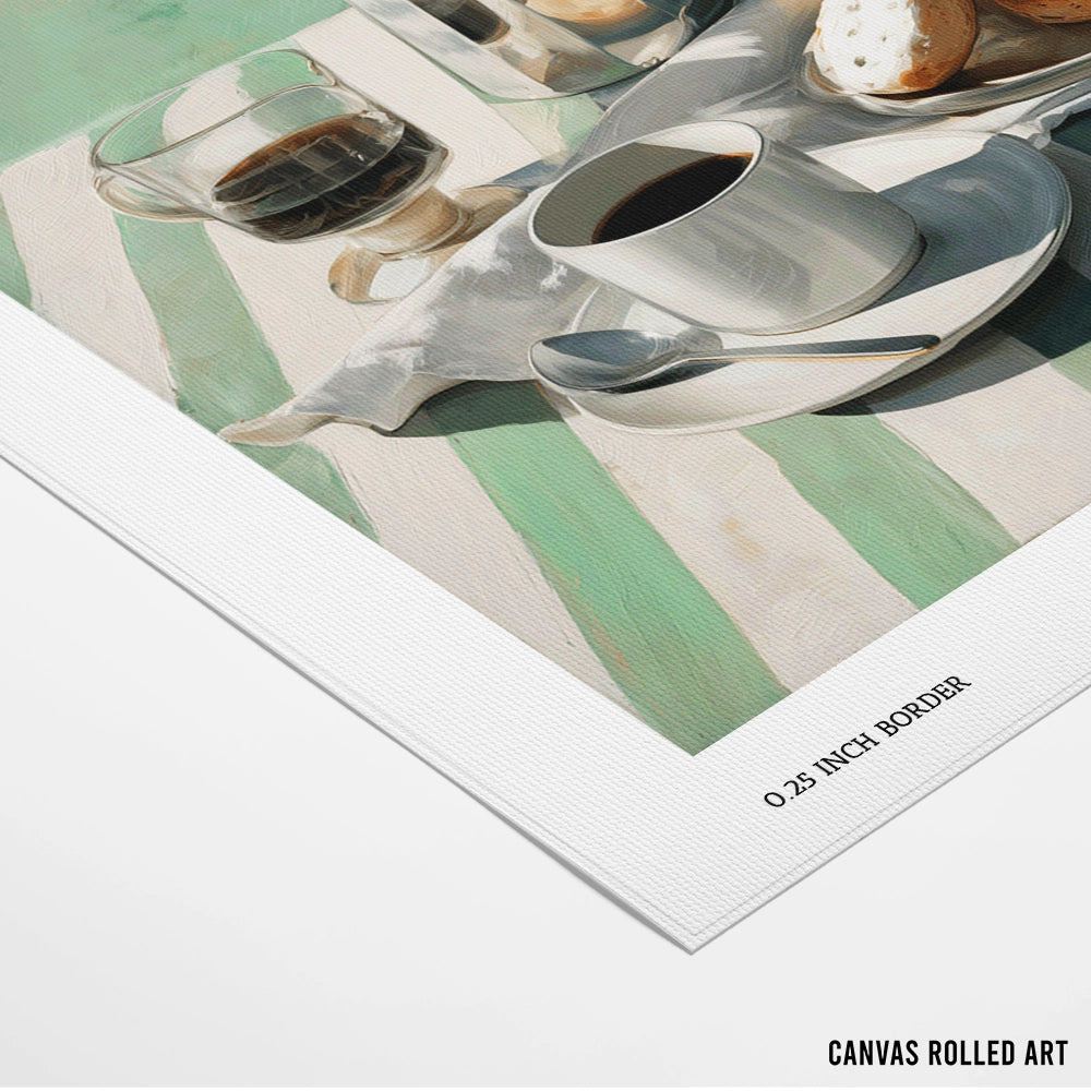 Morning Ritual - Dining Room Wall Art - 5XL / Canvas / Rolled Art - Nook At You