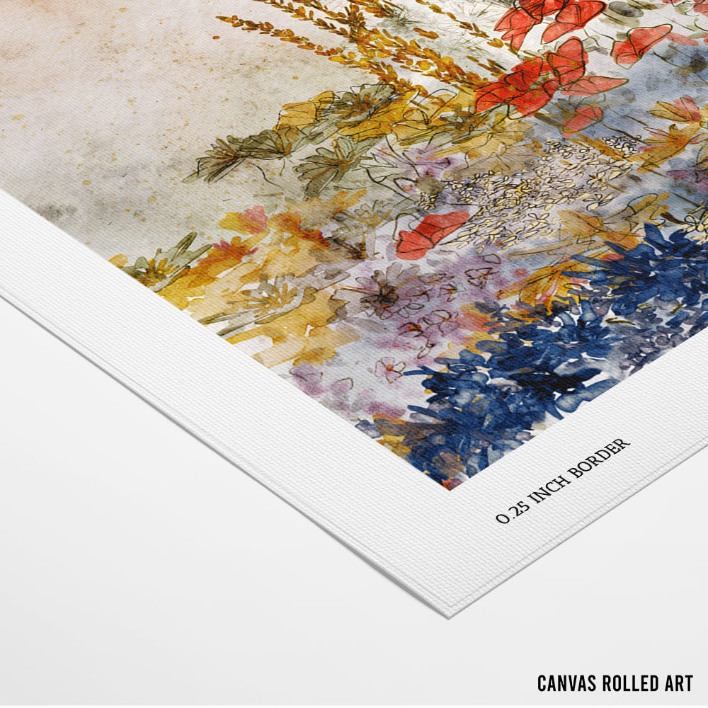 Dreamy Garden Scene Wall Art Poster - XS / Matte Paper / Rolled Art - Nook At You