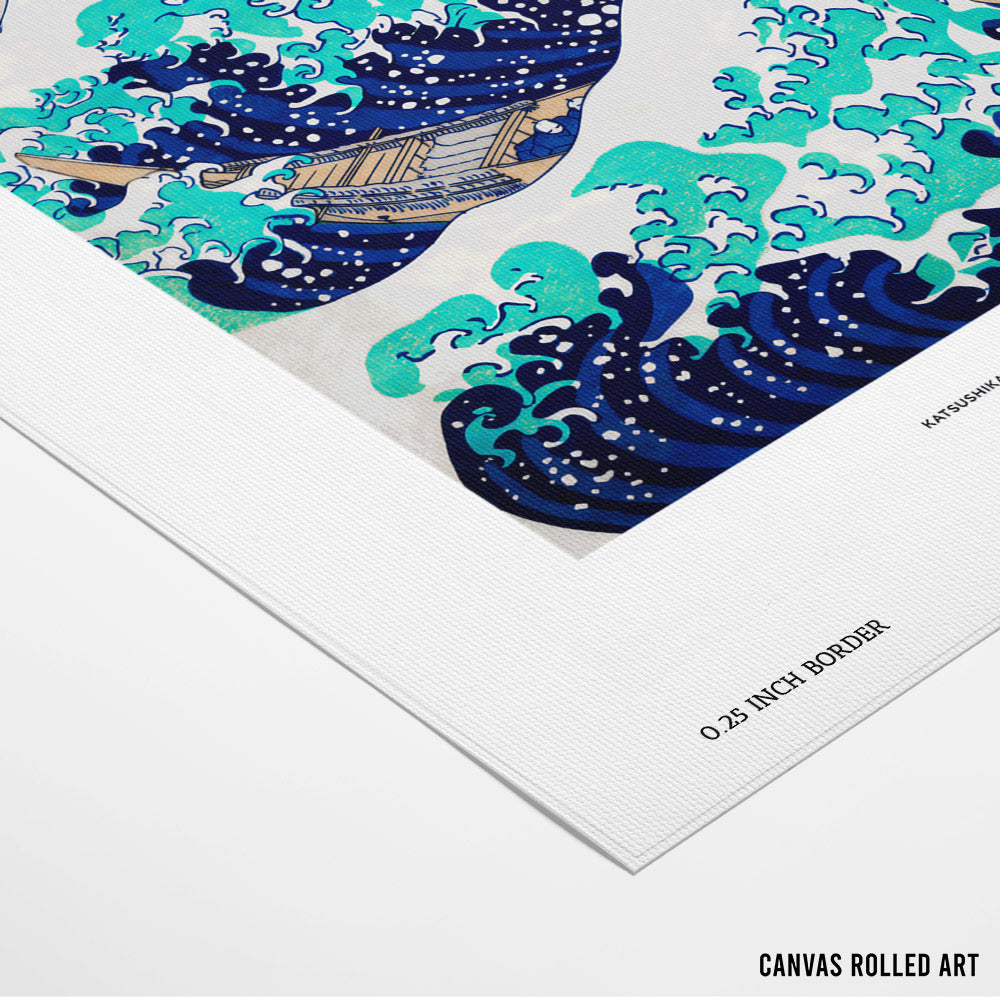 Katsushika Hokusai - the great wave off kanagawa - XS / Matte Paper / Rolled Art - Nook At You