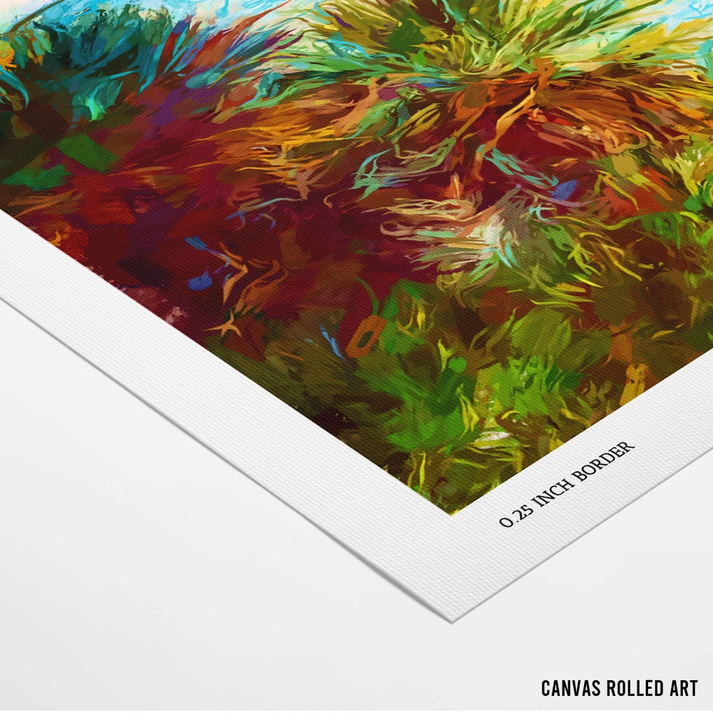 The Place I Exhale Landscape Wall Art Poster - XS / Matte Paper / Rolled Art - Nook At You