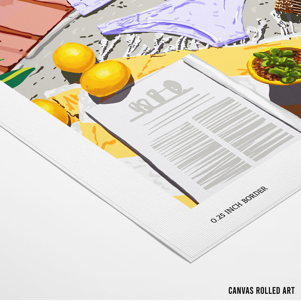 Summer On My Mind Bedroom Wall Art - XS / Matte Paper / Rolled Art - Nook At You