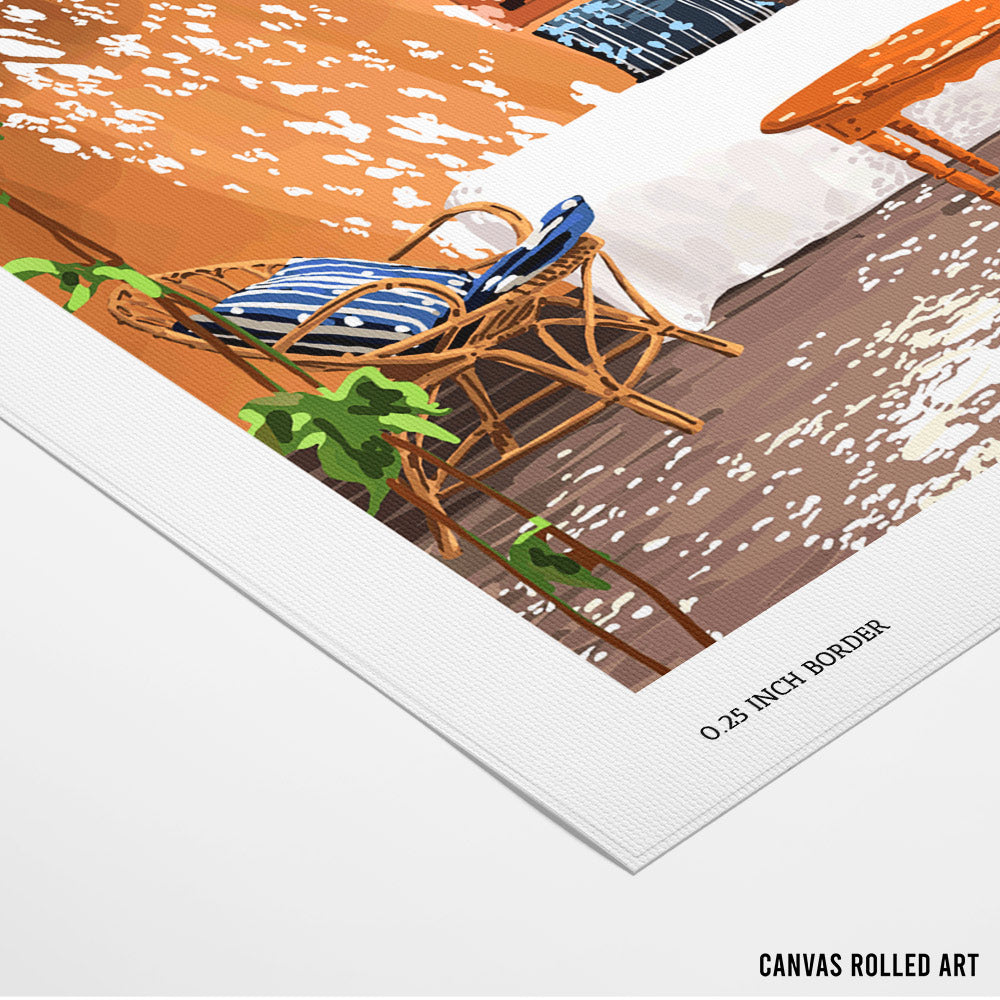 A Relaxed Afternoon Boho Wall Art - XS / Matte Paper / Rolled Art - Nook At You