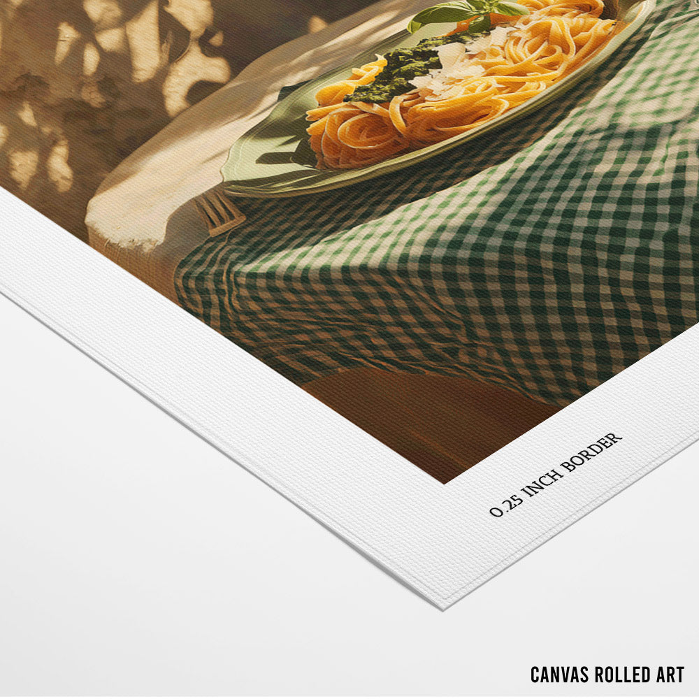 Olive Shadows Canvas print - XS / Matte Paper / Rolled Art - Nook At You