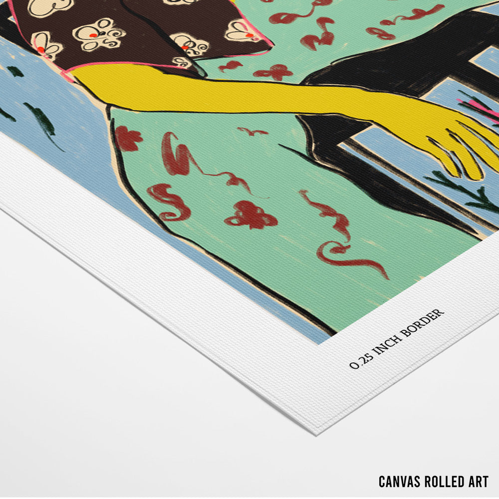 Tropical Daydream Boho Artwork - XS / Matte Paper / Rolled Art - Nook At You