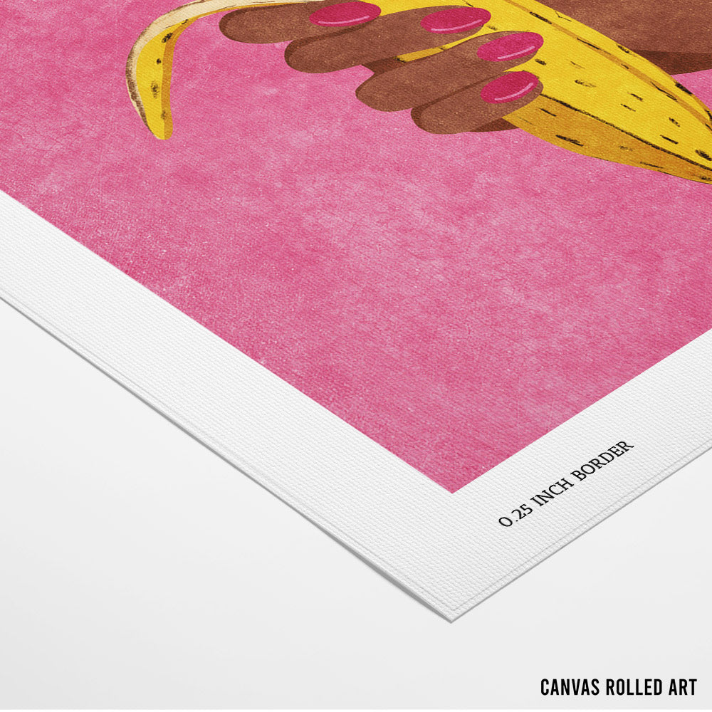 Banana Wall Art for Dining Room - XS / Matte Paper / Rolled Art - Nook At You