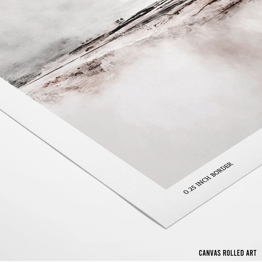 Ranch Horizontal Abstract Landscape Wall Art - XS / Matte Paper / Rolled Art - Nook At You