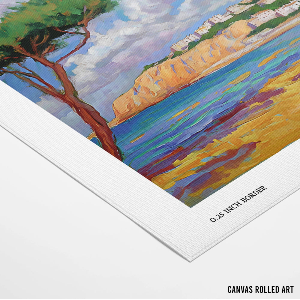 Cypress Trees On the Beach Landscape Wall Decor - XS / Matte Paper / Rolled Art - Nook At You
