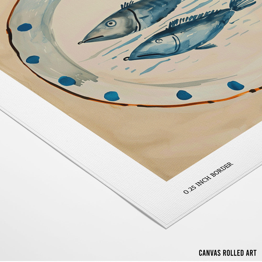 Warm Plate Wall Art Print - XS / Matte Paper / Rolled Art - Nook At You