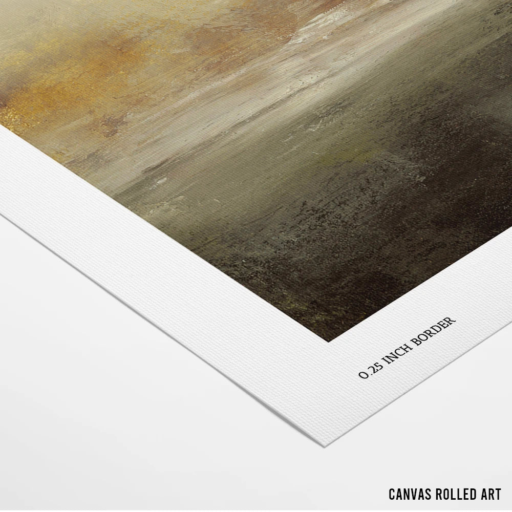 Sleepy Mist Abstract Painting - XS / Matte Paper / Rolled Art - Nook At You