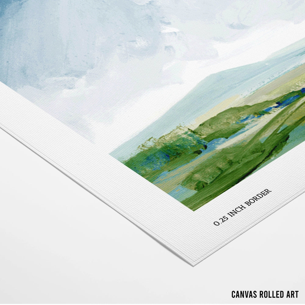 Berry Brook Landscape Wall Art Paintings - XS / Matte Paper / Rolled Art - Nook At You