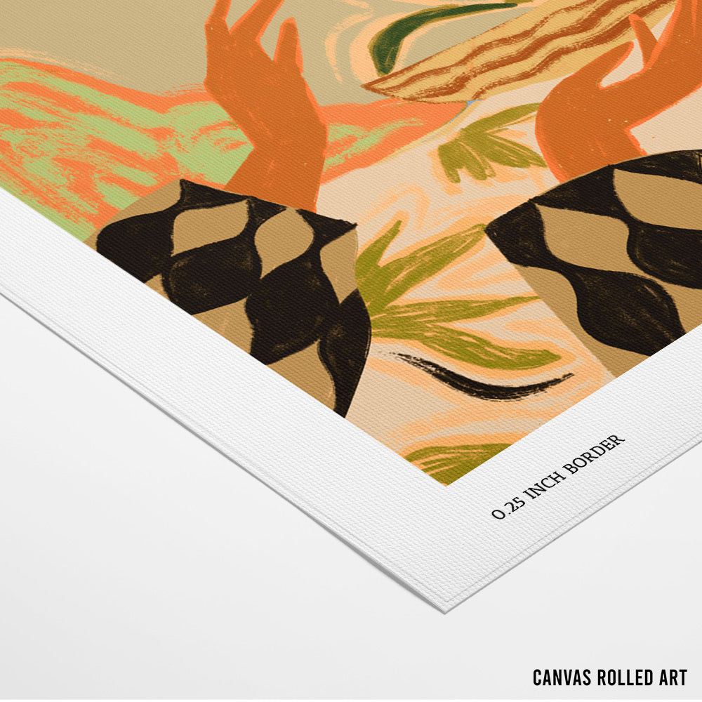 Serene Offering Boho Art - XS / Matte Paper / Rolled Art - Nook At You